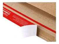 Pappkuvert COLOMPAC A5 185x270x50mm brun 100st