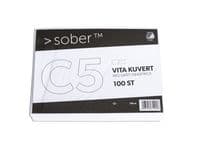Kuvert konsument C5 90g remsa 100/fp 5st
