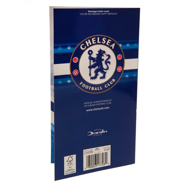 Chelsea FC födelsedagskort