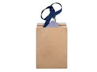 E-handelspåse Papper L 380x480x80 200/fp
