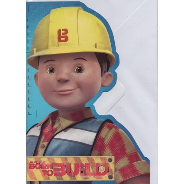 Bob the Builder Born To Build Birthday Card