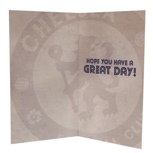 Chelsea FC Retro Birthday Card