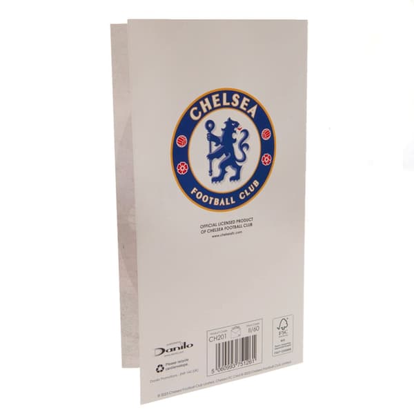 Chelsea FC Retro Birthday Card