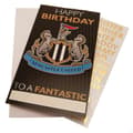 Miniatyrbilde 1 av 5: Newcastle United FC Customisable Birthday Card With Stickers