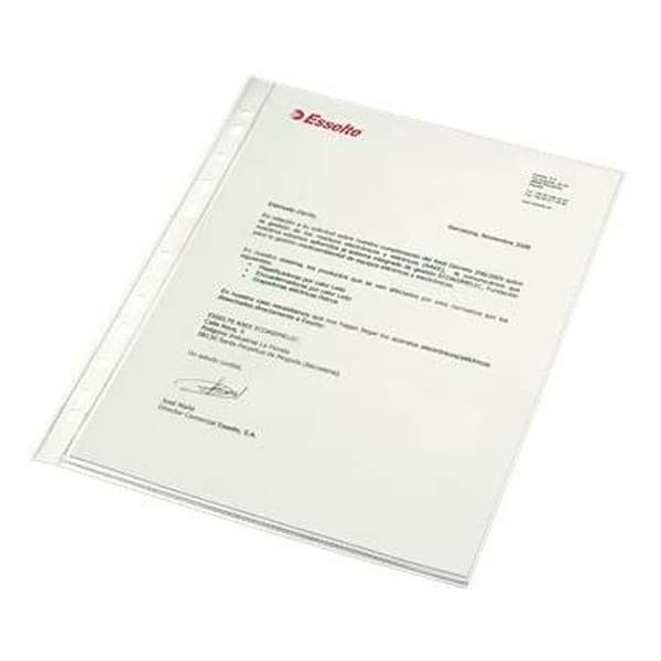 Esselte Vahvistettu Mikronin Muovinen Kansi Recycle Copysafe Pp A4 100 100 Yksiköitä Kirkas