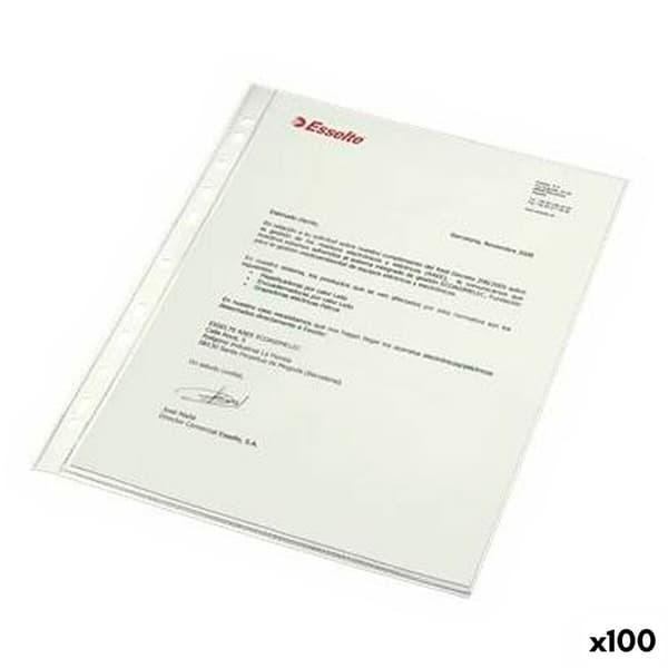 Esselte Vahvistettu Mikronin Muovinen Kansi Recycle Copysafe Pp A4 100 100 Yksiköitä Kirkas