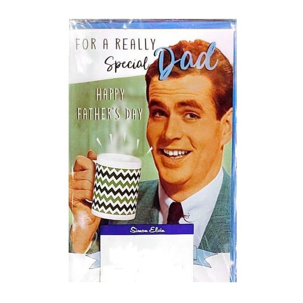Simon Elvin Till en riktigt speciell pappa - gratulationskort till fars dag (6-pack) Multicoloured One Size