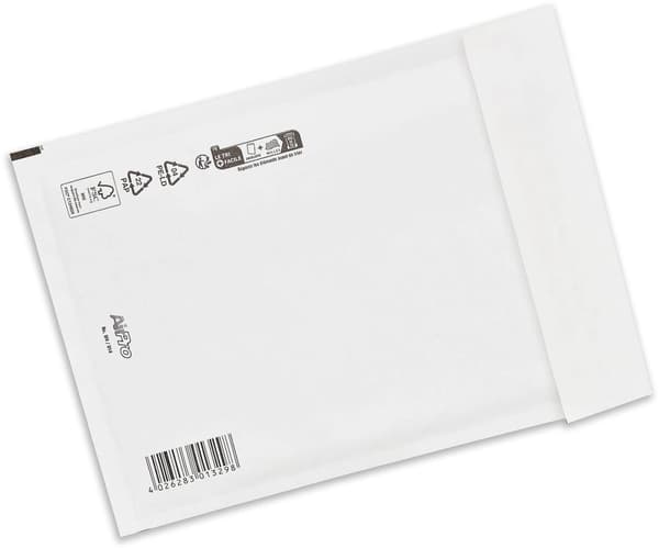 Kuvert vadd. AirPro D14 175x265mm 100/fp