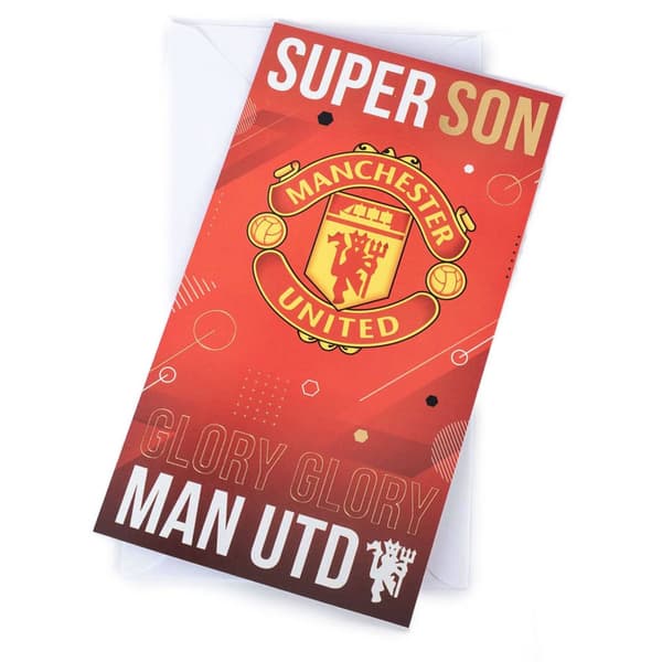Manchester United FC Födelsedagskort för Super Son