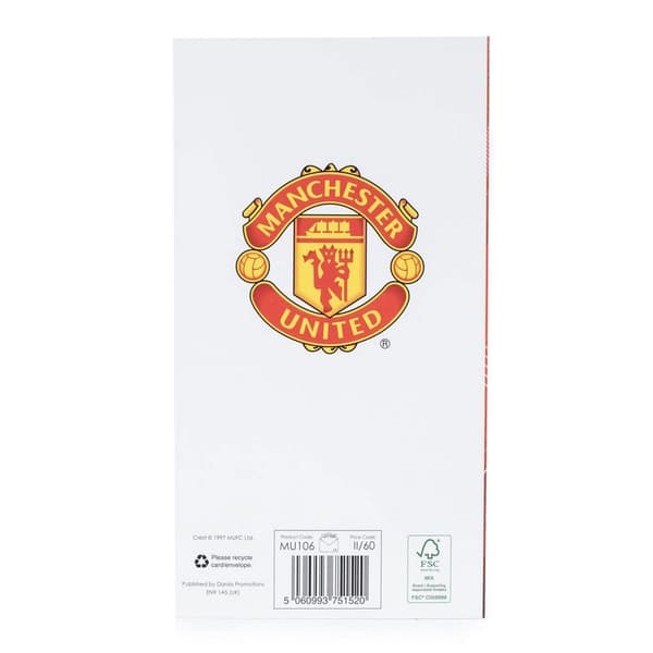 Manchester United FC Födelsedagskort för Super Son