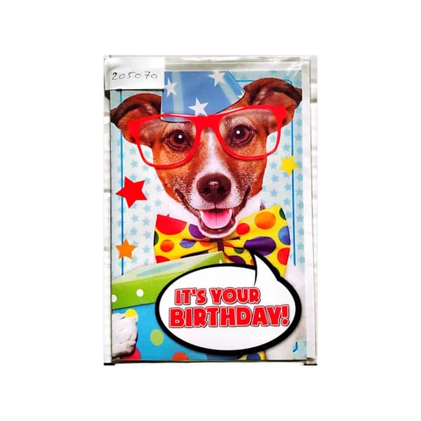 Gemma International It´s Your Birthday! Dog Greetings Card