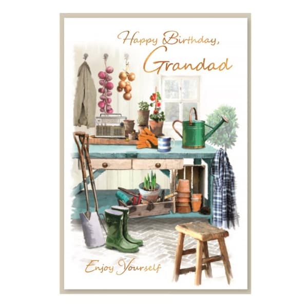 Simon Elvin Grandad Birthday Greetings Card (Pack of 6) Multicoloured One Size