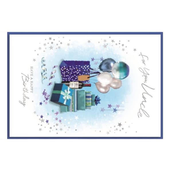Simon Elvin For You Uncle Present Greetings Card (Pack of 6)