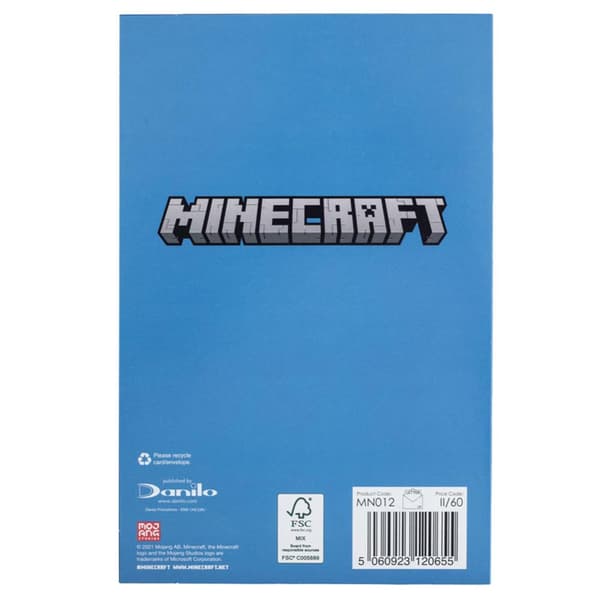 Minecraft fødselsdagskort