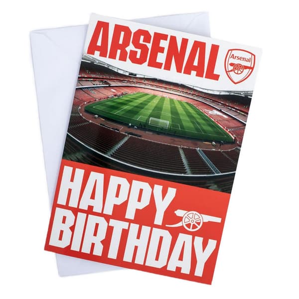 Arsenal FC Musikalsk fødselsdagskort