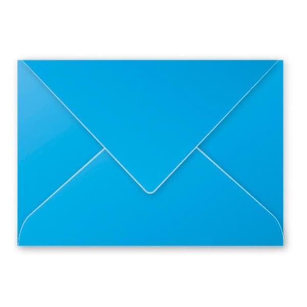 Kuvert 120g 162x229 turkosblå pkg 20