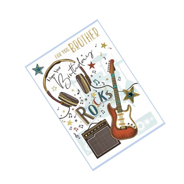 Simon Elvin For You Brother Happy Birthday Greetings Card (Pack of 6)
