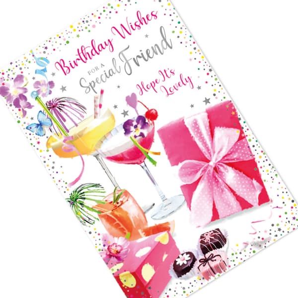 Simon Elvin A Special Message Birthday Card (Pack of 6)