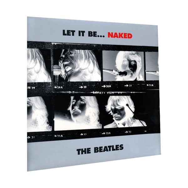 The Beatles Let It Be Naked Album Gratulationskort