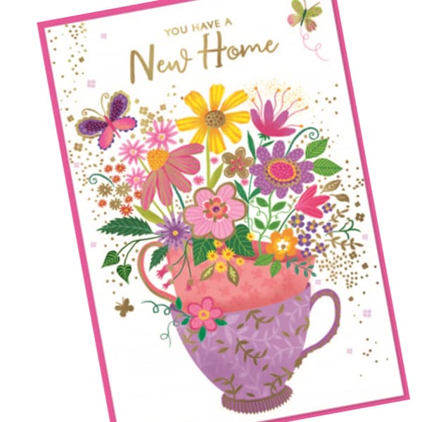 Simon Elvin You Have A New Home Greetings Card (Pack of 6)