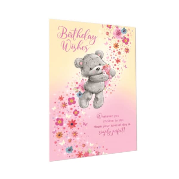 Simon Elvin Lovely Time Birthday Greetings Card (Pack of 6)
