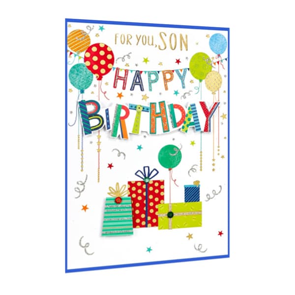 Simon Elvin For You Son Isabal Garden Greetings Card (Pack of 6)