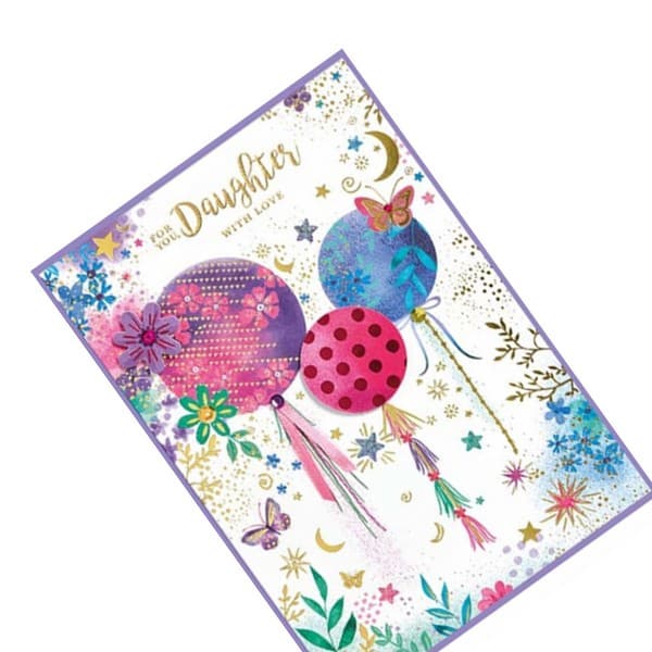 Simon Elvin For You Daughter Isabal Garden Greetings Card (Pack of 6)