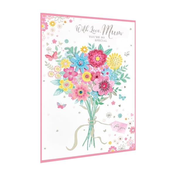 Simon Elvin With Love Mum Youre So Special Isabal Garden Greetings Card (Pack of 6)
