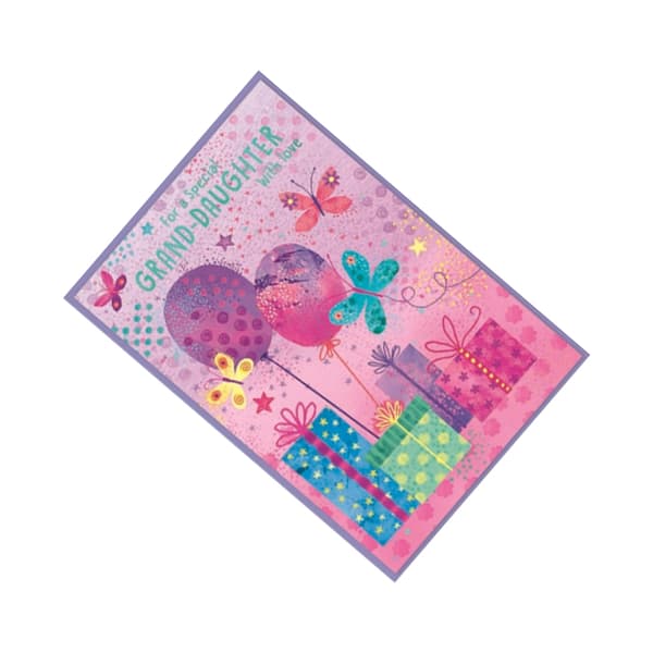 Simon Elvin Grand Daughter With Love Present Greetings Card (Pack of 6)