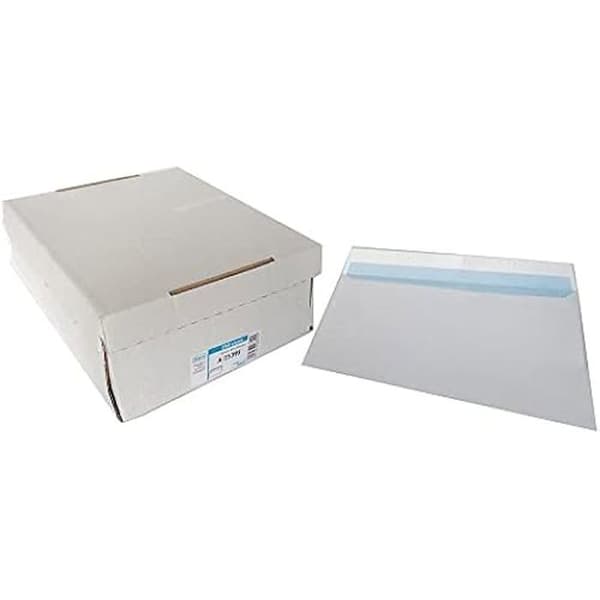 Kuvert - SAM - 250 x 355 mm - 100 g - Vita - Med remsa