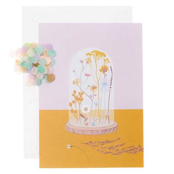 DIY Anpassa ditt blommokort - Blomklocka
