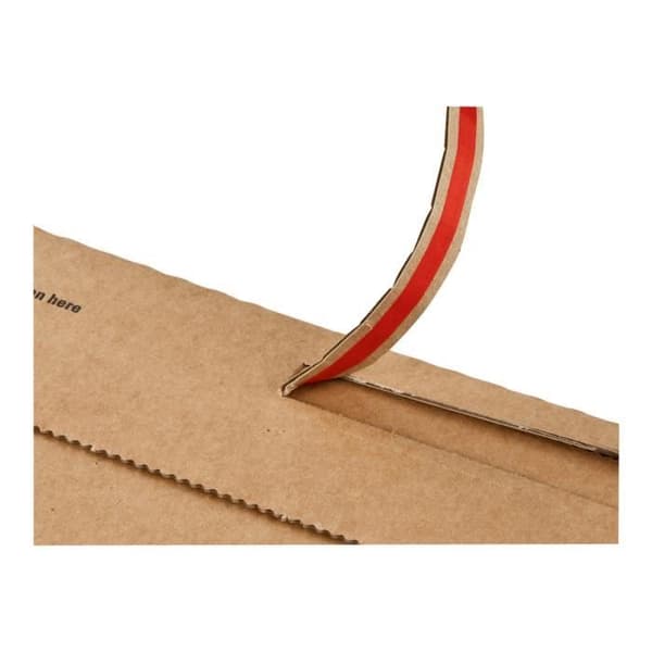ColomPac CP 010 Expanderbar postväska Storlek B4 250 x 360 mm Fyrkantig självhäftande Ripstop med öppen ände Brun…