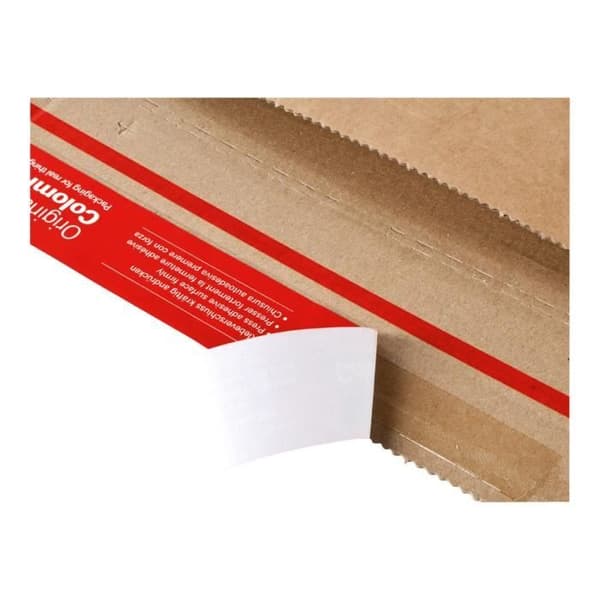 ColomPac CP 010 Expanderbar postväska Storlek B4 250 x 360 mm Fyrkantig självhäftande Ripstop med öppen ände Brun…
