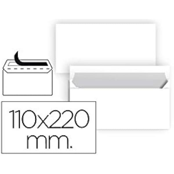 Kuvert DIN A5 - LIDERPAPEL - Paket med 25 - 70 g/m2 - Blandade färger - Blanda