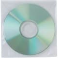 Miniatyrbild 2 av 2: CD-kuvert - Q-CONNECT - 50-pack - Polypropylen - Assorterade - 2x16x14cm