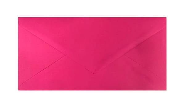 Värilliset kirjekuoret intensiivinen pinkki Dl 100g 10kpl no. 50A