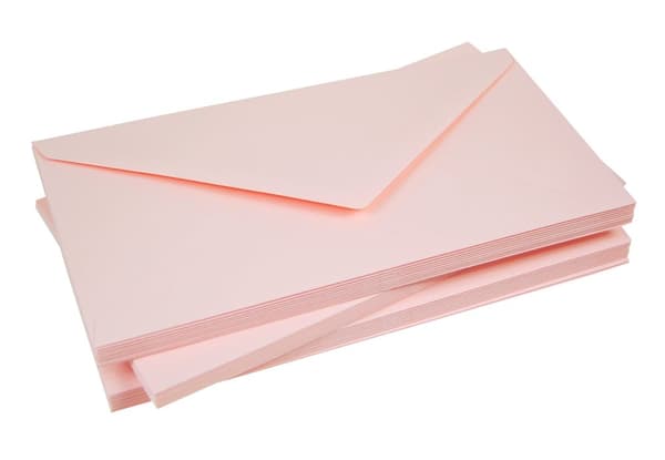 Farvede laksekuverter Dl 80g 10 stk
