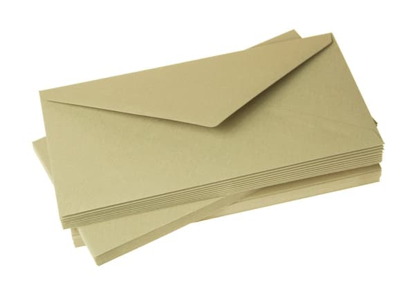 Koristekuoret beige raidallinen Dl 10 kpl. 120 g