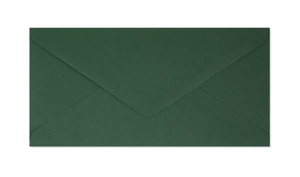 Farvede kuverter mørkegrønne v2 DL 120g 10stk