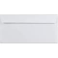 Miniatyrbild 2 av 2: Pack av vita kuvert - SAM - 10 enheter - 110 mm x 220 mm - Offsetpapper - Klisterremsa
