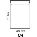 Miniatyrbild 4 av 6: 50 kuvert - Brun Kraft - C4 229x324mm - Självhäftande - Clairefontaine