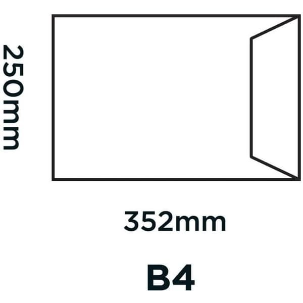Blake Purely Packaging 352 x 249 mm Styva fraktkuvert 100% Kartong ( ) Vit - 100-pack - PPA15-RS