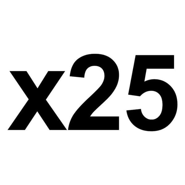 Kuvert - CLAIREFONTAINE - Claircode 110x220 - 80g - Vit - förpackning om 25 st