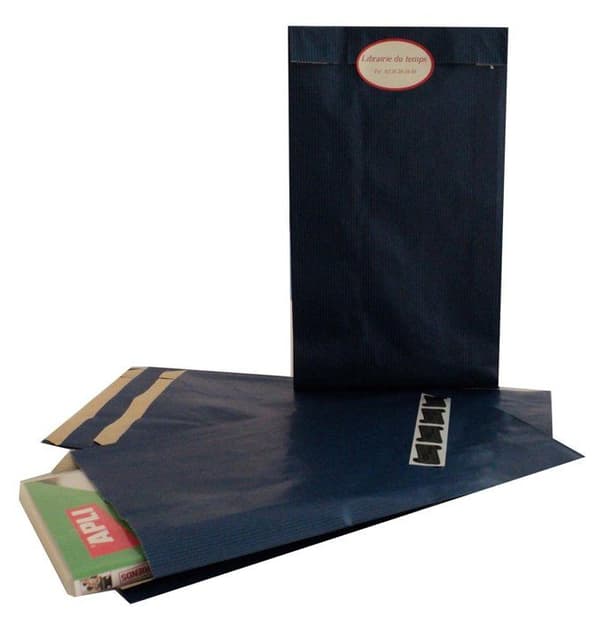 Apli-kuvert - 101654 - 250 presentkuvert, 32 cm x 18 cm x 6 cm, kraftblått