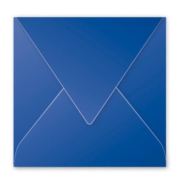 Kuvert - CLAIREFONTAINE - Pollen - 120g - 165x165 mm - Midnattsblå - Paket med 20 st
