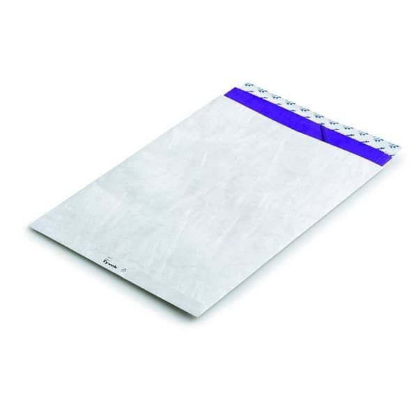 Bong Tyvek 5-pack x 20 C4 rivsäkra och vattentäta kuvert med tejpförslutning Vit