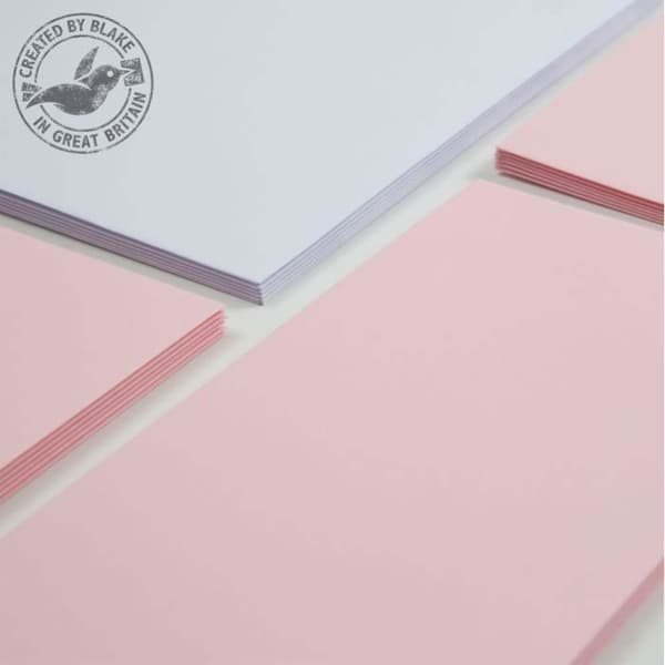 Blake Creative 101, C6 (114 x 162 mm), papper, rosa, 162 mm, 11,4 cm