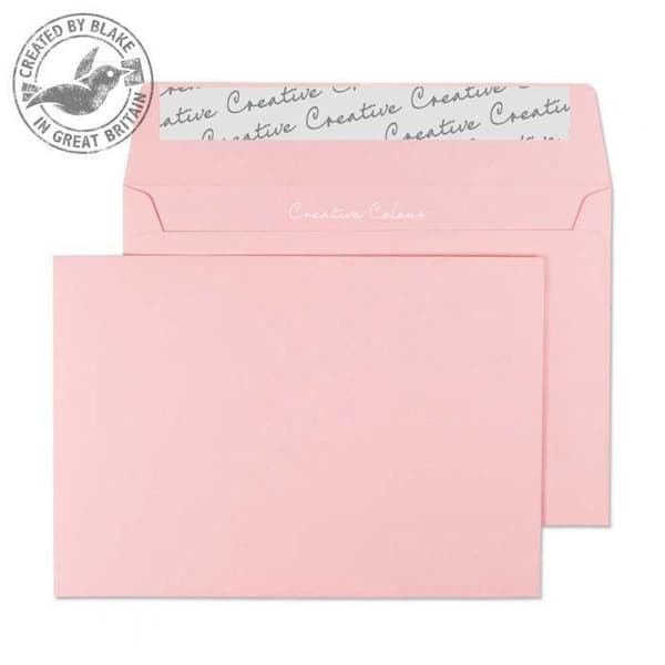Blake Creative 101, C6 (114 x 162 mm), papper, rosa, 162 mm, 11,4 cm