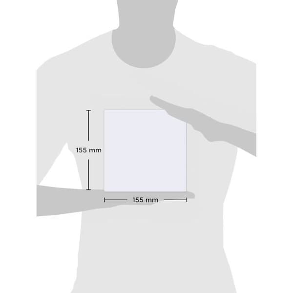Kvadratiska Kuvert - BLAKE - Rent Dagligt - 155 x 155 mm - 100 g/m² - Förpackning om 500