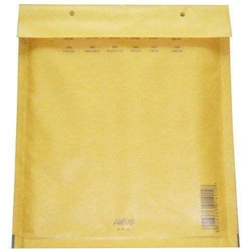 Bong GmbH 12218 Paket med 100 AirPro 5 vadderade kuvert gjorda av 80 g/m² kraftpapper och polyeten med tejp...